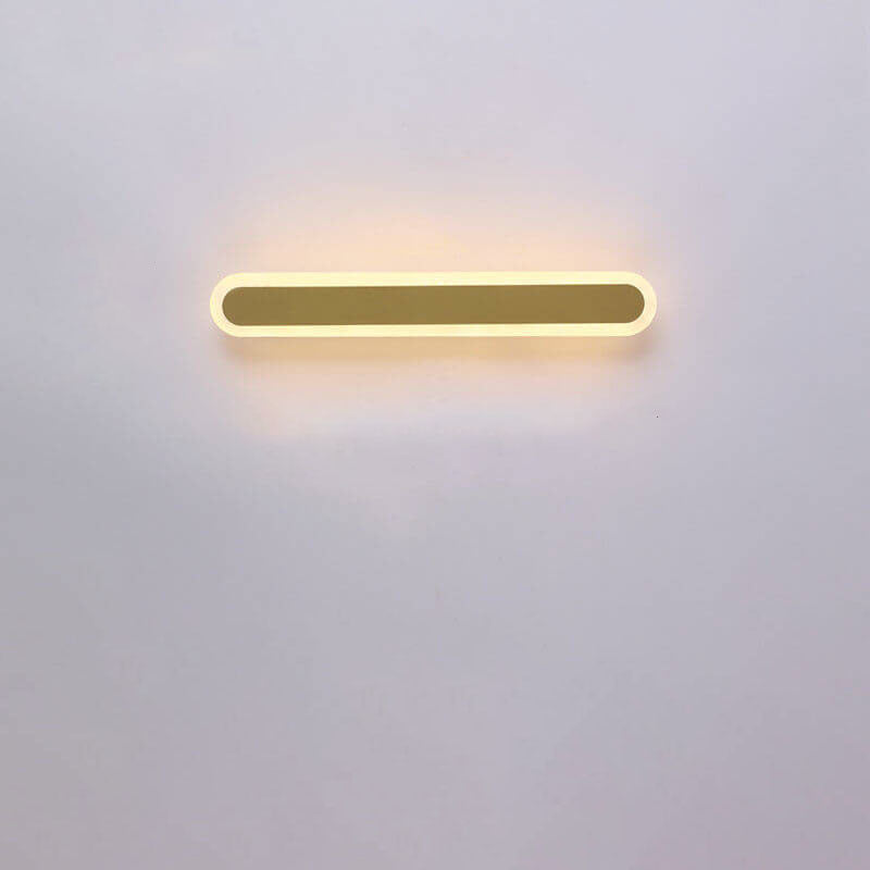 Long Bar Iron Acrylic Wall Lamp