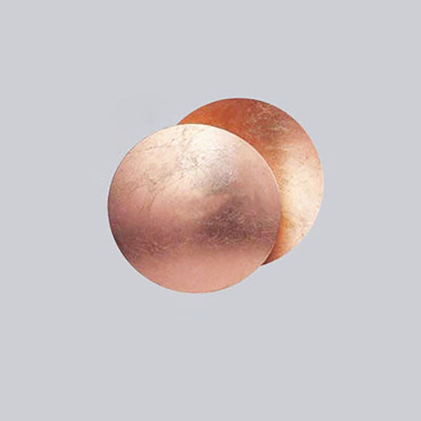 Alloy Round Bedroom Wall Lamp
