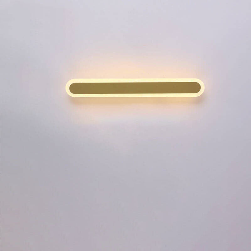 Long Bar Iron Acrylic Wall Lamp