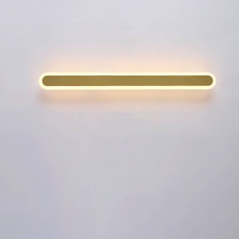Long Bar Iron Acrylic Wall Lamp
