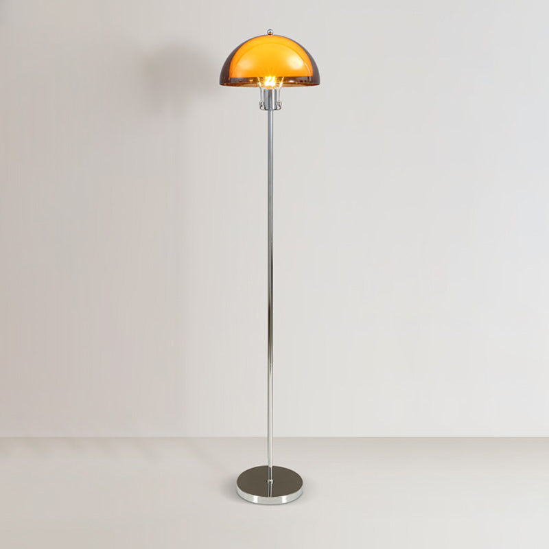Half Round Long Acrylic Floor Lamp