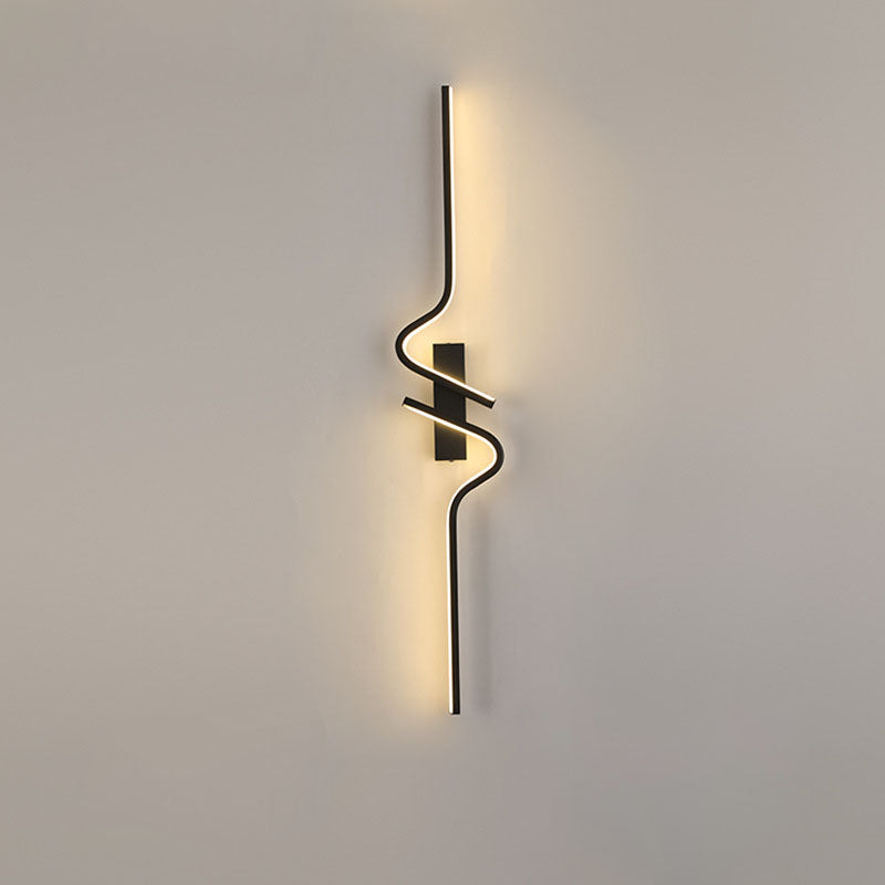 Strip Aluminum Silicon Gel Wall Lamp