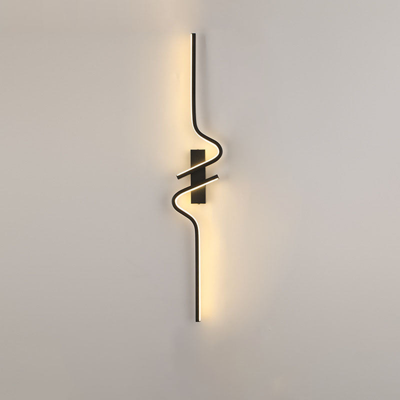 Strip Aluminum Silicon Gel Wall Lamp