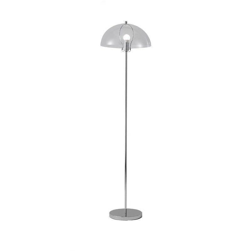 Half Round Long Acrylic Floor Lamp