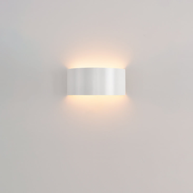 Half Round Iron Living Wall Lamp