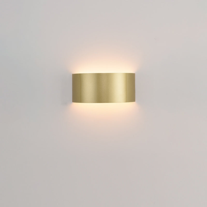 Half Round Iron Living Wall Lamp