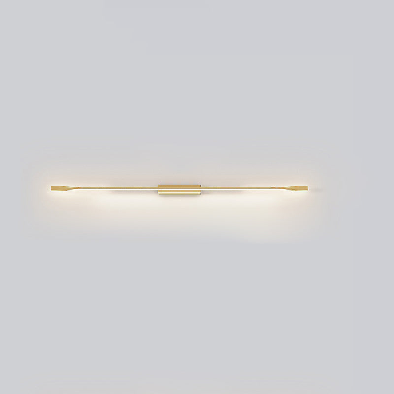 Aluminum Straight Line Silicone Wall Lamp