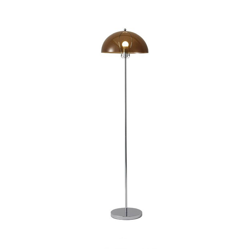 Half Round Long Acrylic Floor Lamp