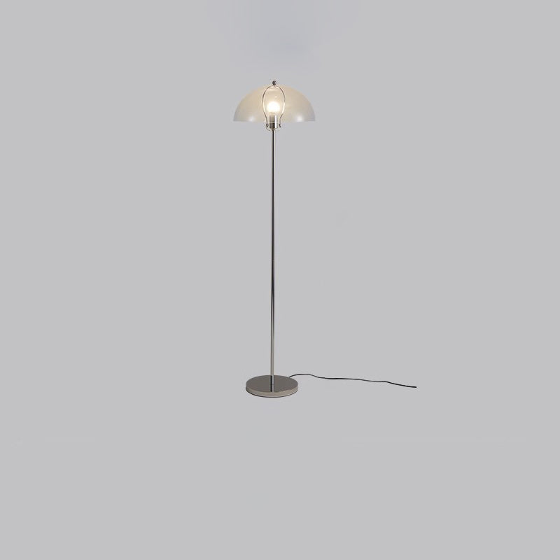 Half Round Long Acrylic Floor Lamp
