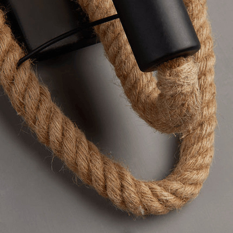 Hemp Rope Design Wall Lamp