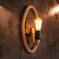 Hemp Rope Design Wall Lamp