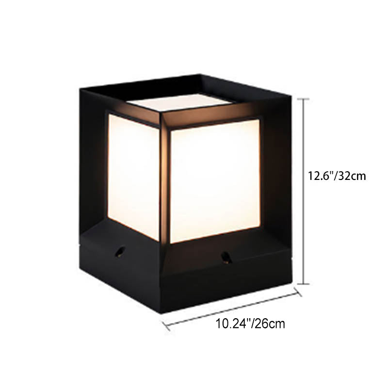 Simple Square Solar Waterproof Outdoor Light