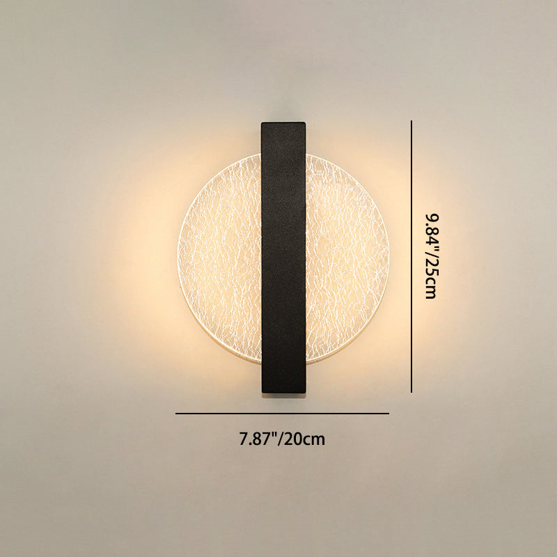 Acrylic Crack Design Wall Lamp