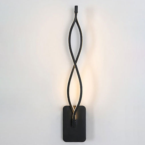 Aluminum Wave Shape Wall Lamp