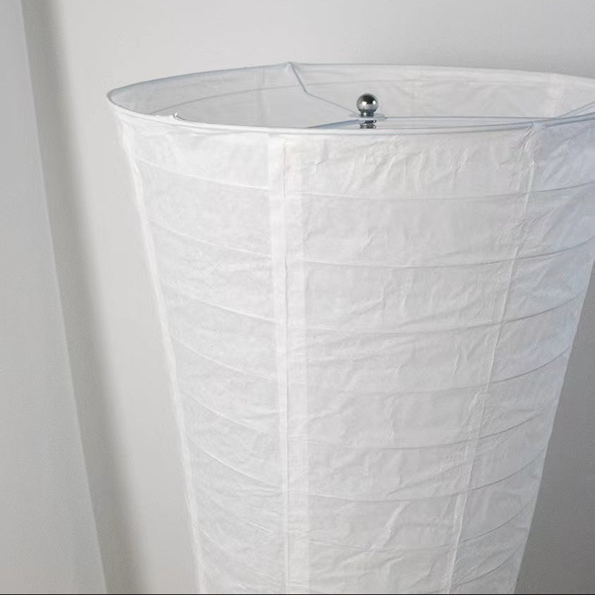 Contemporary Nordic Paper Column 2-Light Floor Lamp
