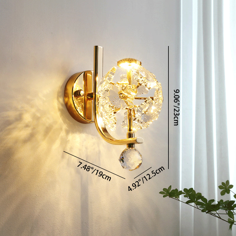 Metal Iron Stainless Steel Wall Lamp