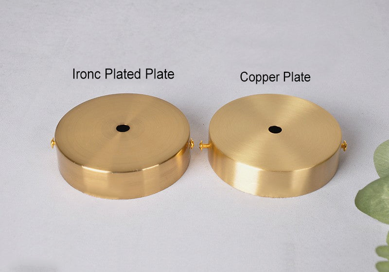 Brass Glass Cylinder Wall Lamp