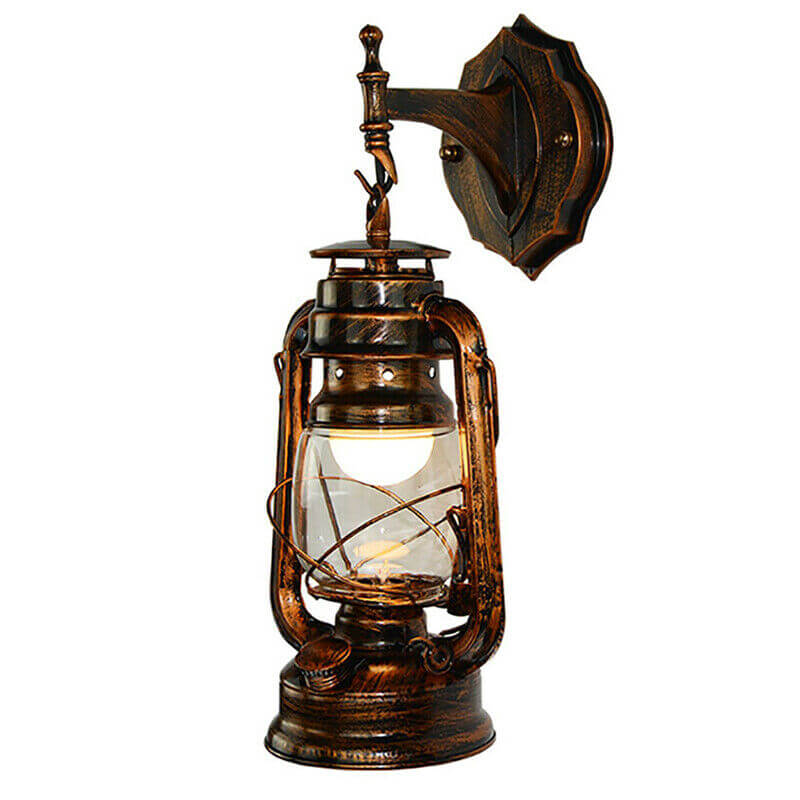 Lantern Armed Wall Lamp