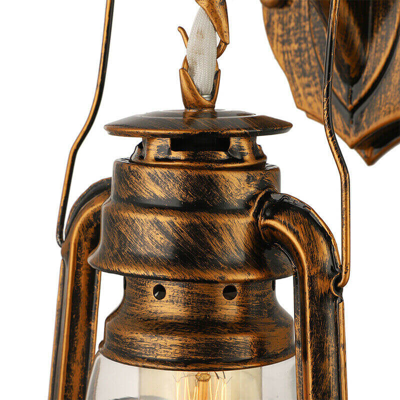 Lantern Armed Wall Lamp