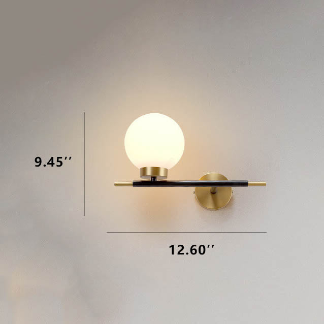 Magic Bean Glass 1/2 Wall Lamp