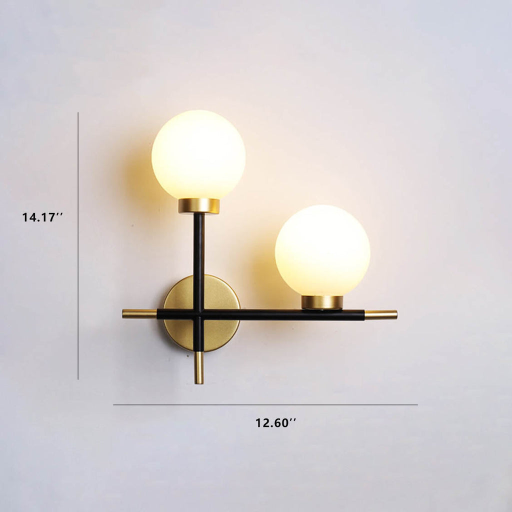 Magic Bean Glass 1/2 Wall Lamp